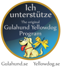 Gelbe Schleife - Gulahund - Yellowdog